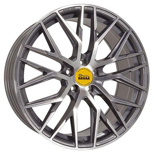 MAM WHEELS MAM RS4 palladium front polished 8.5Jx20 5x120 ET35