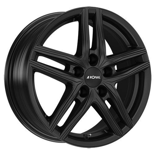 RONAL RONAL R65-5 jetblack-matt 6.5Jx16 5x108 ET50