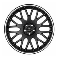 BARRACUDA KARIZZMA mattblack puresports color trim weiss 8.5Jx19 5x112 ET35