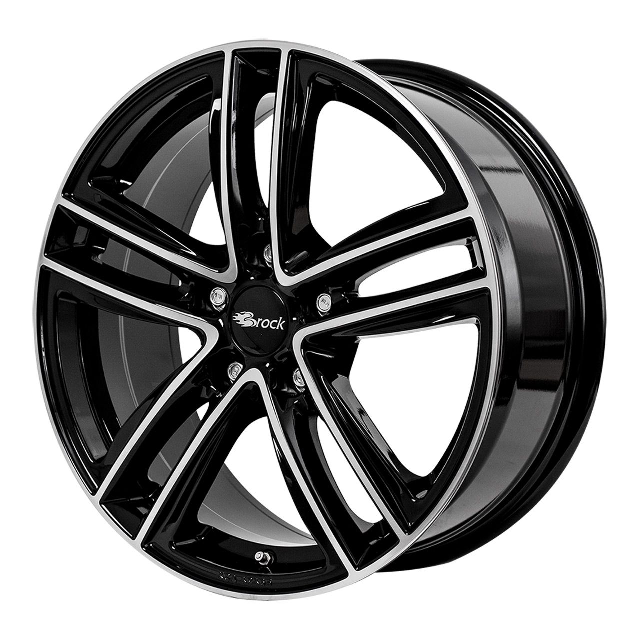 RC-DESIGN RC27 schwarz glanz voll-poliert (sgvp) 8.0Jx18 5x108 ET55