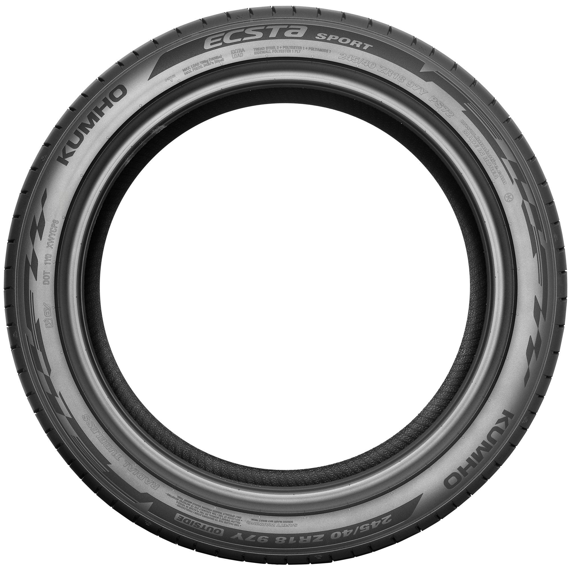 KUMHO ECSTA SPORT PS72 225/40R18 92Y XL MFS BSW