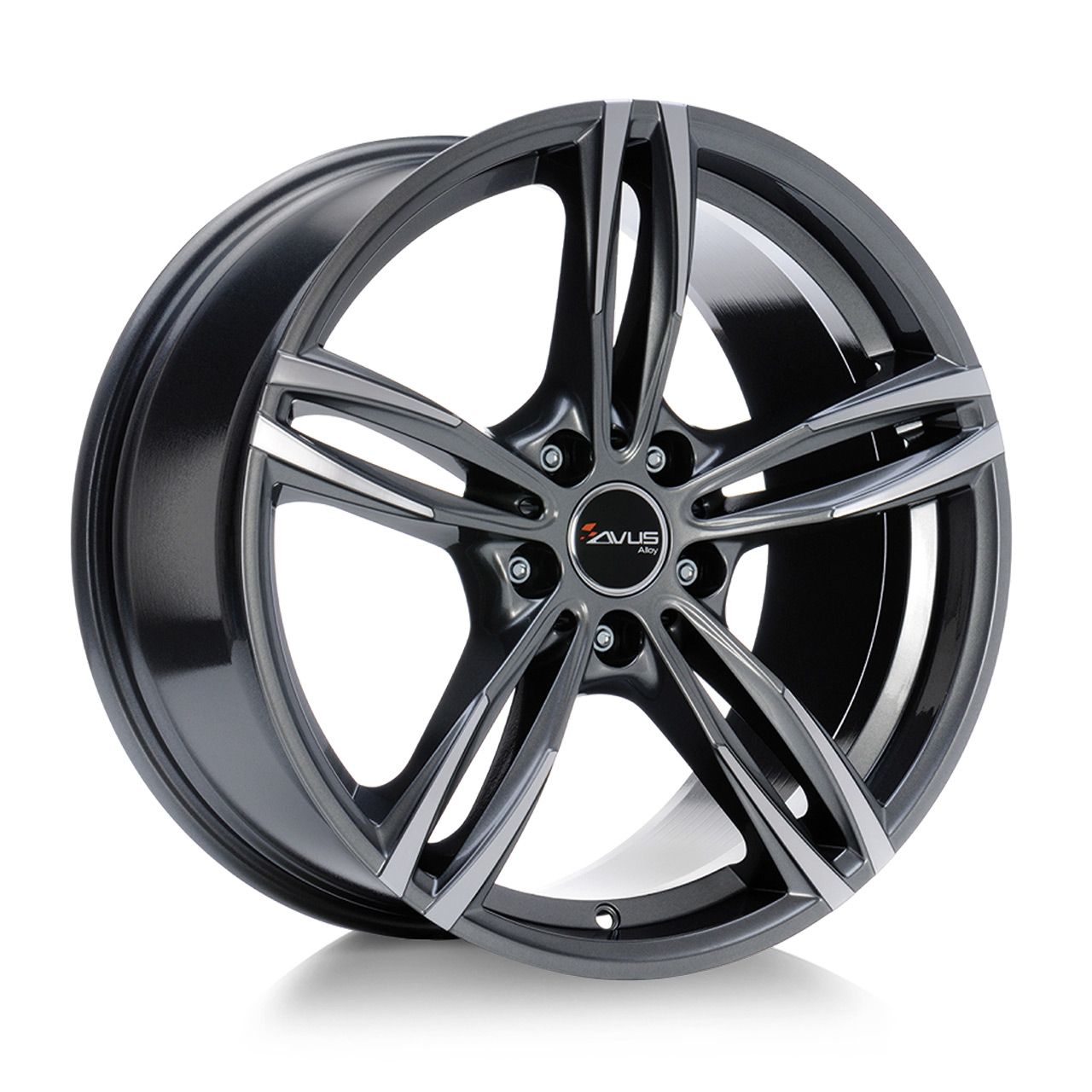 AVUS RACING AC-MB3 anthracite polished 8.5Jx18 5x120 ET37