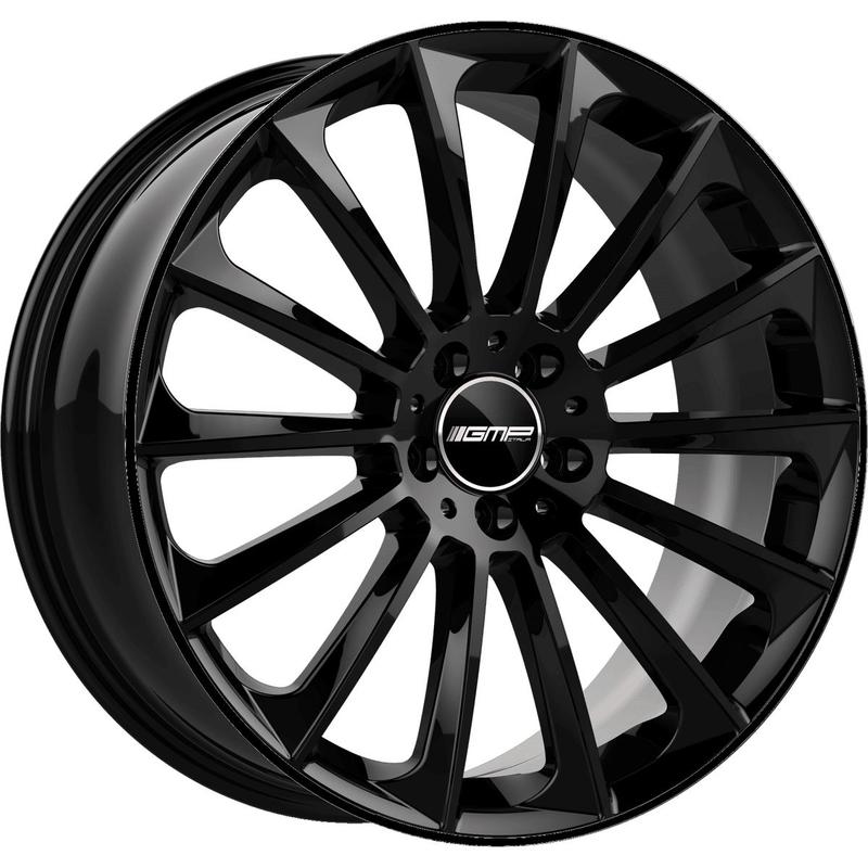 GMP STELLAR glossy black 8.0Jx19 5x112 ET45