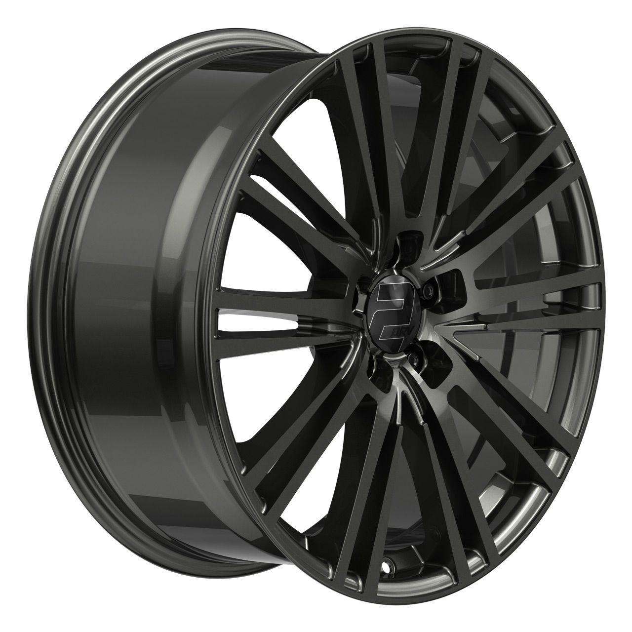 WHEELWORLD-2DRV WH18 dark gunmetal full painted 8.0Jx18 5x112 ET45