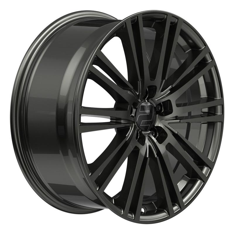 WHEELWORLD-2DRV WH18 dark gunmetal full painted 7.5Jx17 5x112 ET37