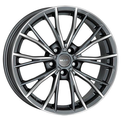 MAK MARK-D gun metal mirror face 9.0Jx20 5x112 ET30