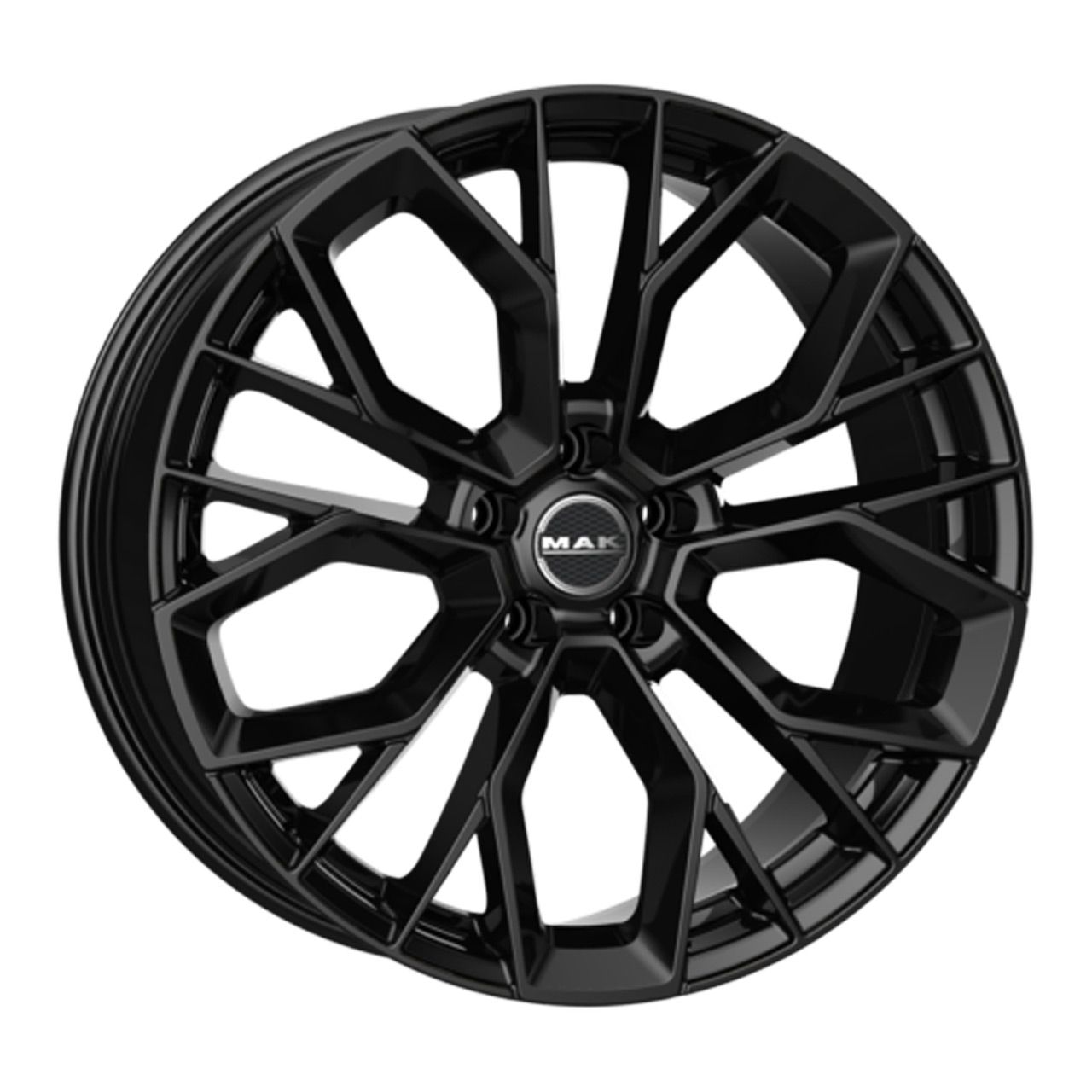 MAK STILO-D gloss black 9.5Jx19 5x108 ET48