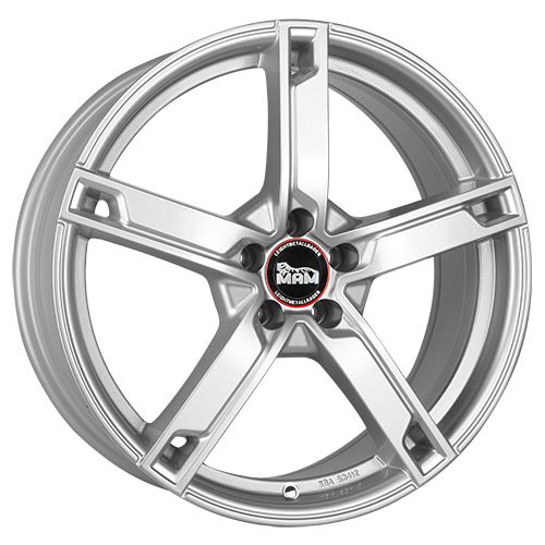 MAM WHEELS MAM W4 silver painted 7.5Jx18 5x100 ET35