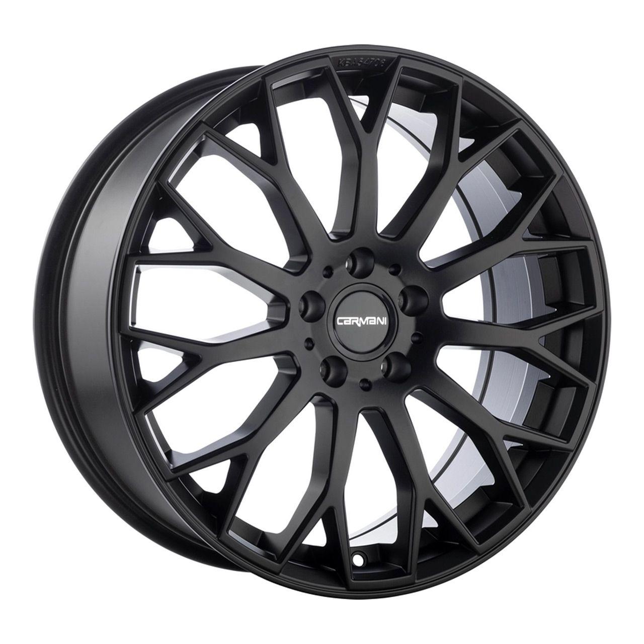 CARMANI 22 FRANZ black 8.0Jx19 5x112 ET38