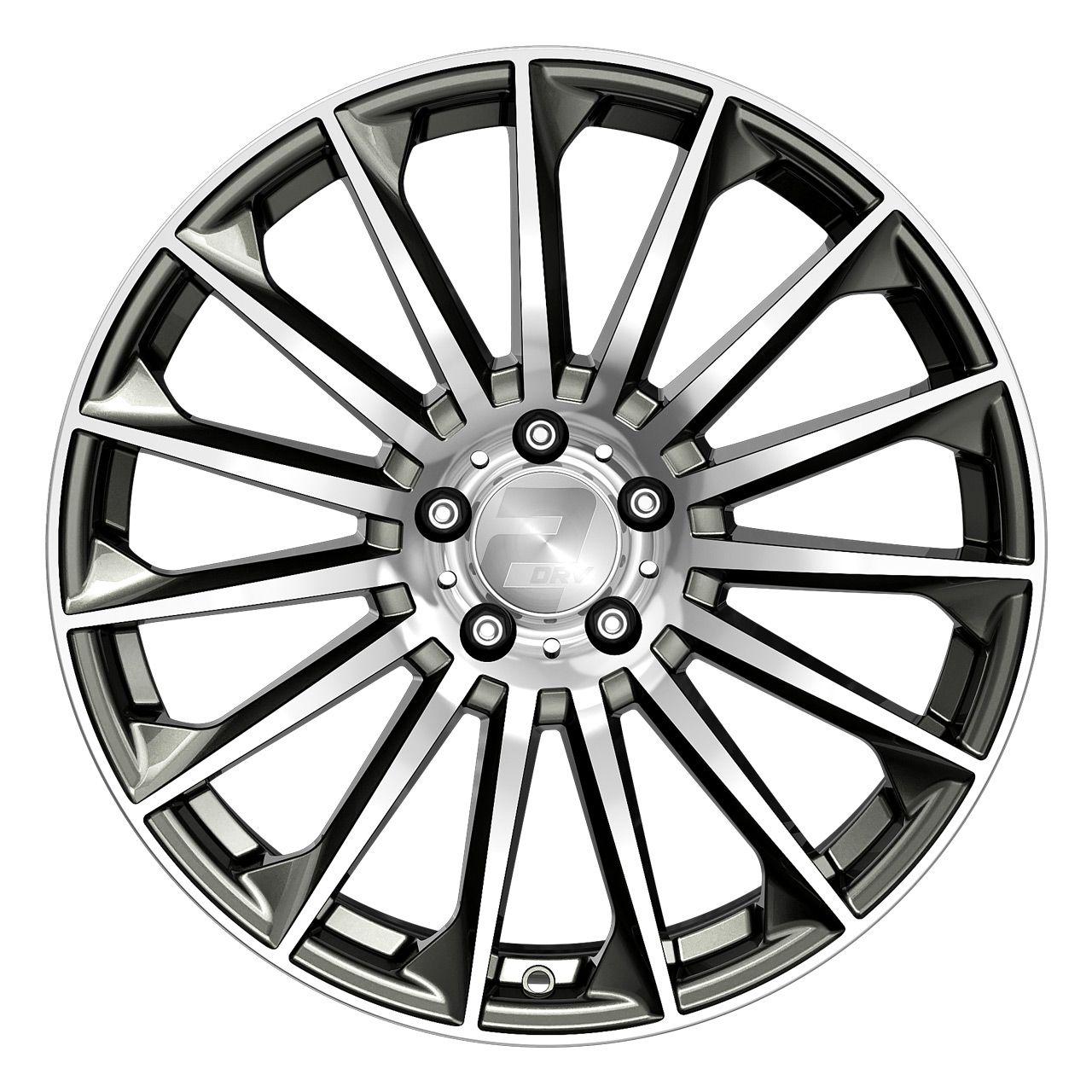 WHEELWORLD-2DRV WH39 dark gunmetal full machined 10.5Jx22 5x112 ET30
