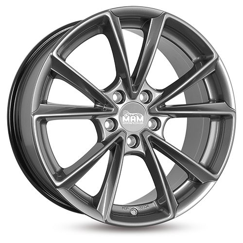 MAM WHEELS MAM A5 palladium painted 8.0Jx19 5x112 ET30