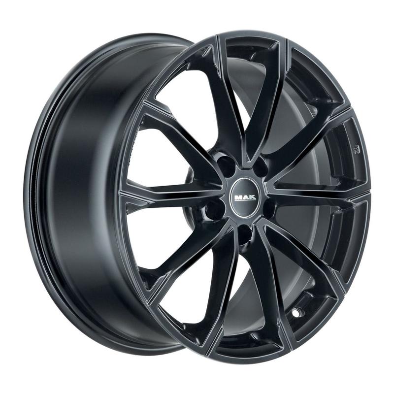 MAK DAVINCI gloss black 7.5Jx17 5x112 ET49