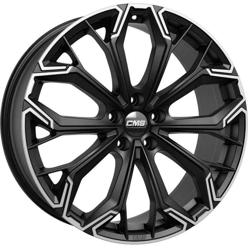 CMS C37-DMB diamond matt black 8.5Jx20 5x112 ET50