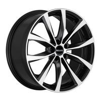 MAK WOLF black mirror 7.0Jx17 5x100 ET38