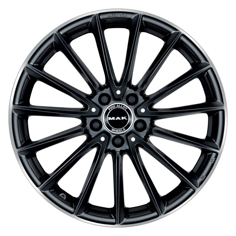 MAK KOMET gloss black mirror ring 9.5Jx20 5x112 ET33