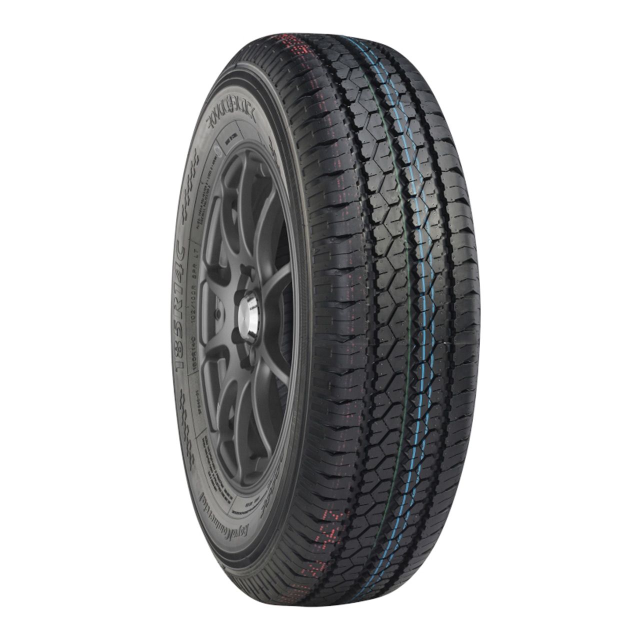 ROYAL BLACK ROYALCOMMERCIAL 175/65R14C 90/88T BSW
