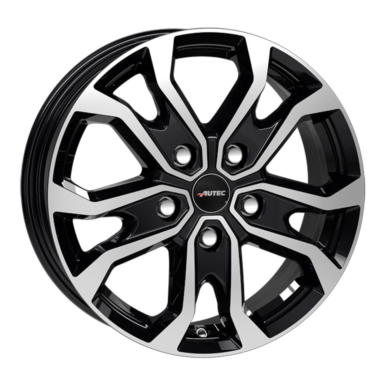 AUTEC TYP KS - KISO schwarz poliert 6.5Jx16 5x130 ET66