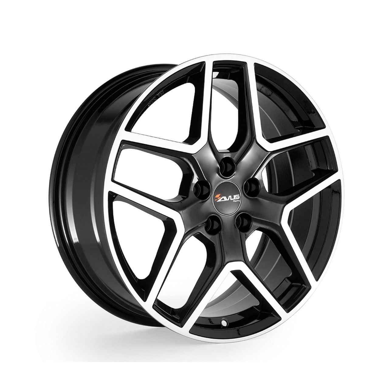 AVUS RACING AC-519 black polished 7.5Jx18 5x110 ET40