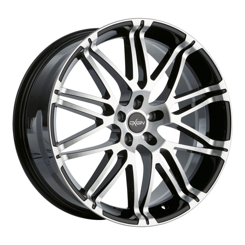 OXIGIN 14OXROCK black full polish 8.5Jx18 5x114.3 ET42