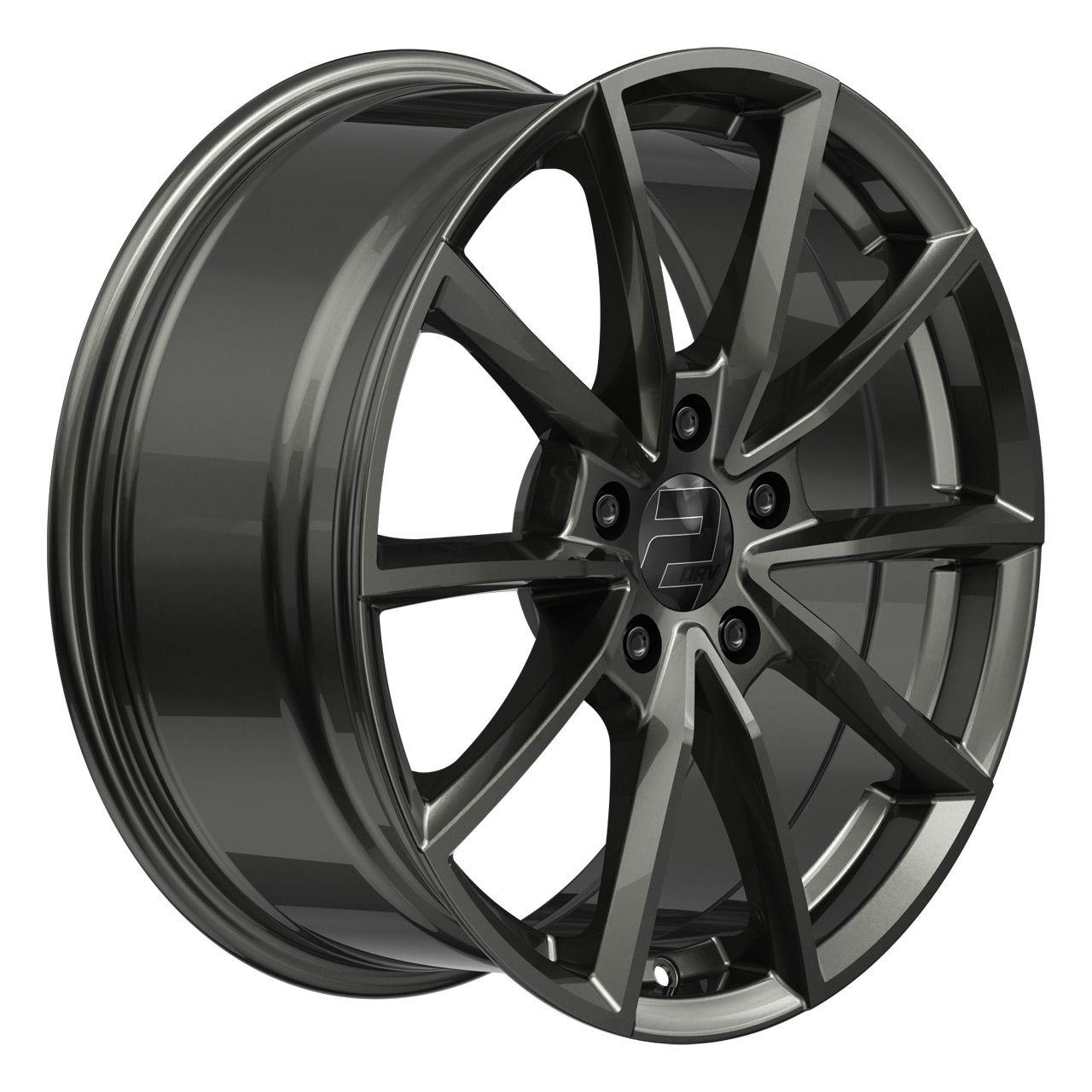 WHEELWORLD-2DRV WH28 Dark Gunmetal lackiert 8.0Jx18 5x112 ET45
