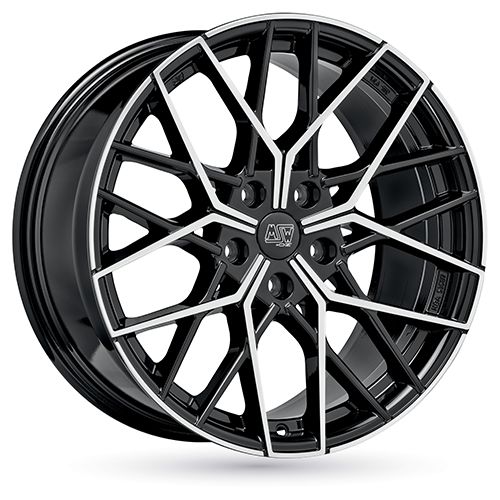 MSW (OZ) MSW 74 gloss black full polished 10.0Jx19 5x112 ET46.1