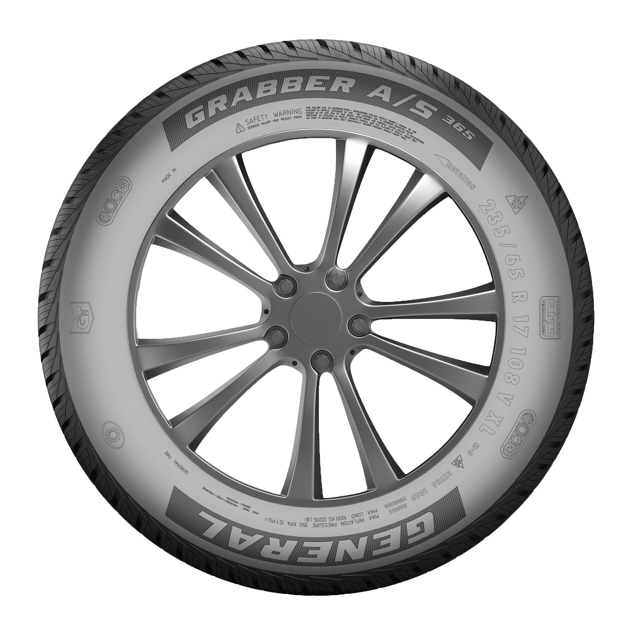 GENERAL TIRE GRABBER A/S 365 235/55R19 105W XL FR