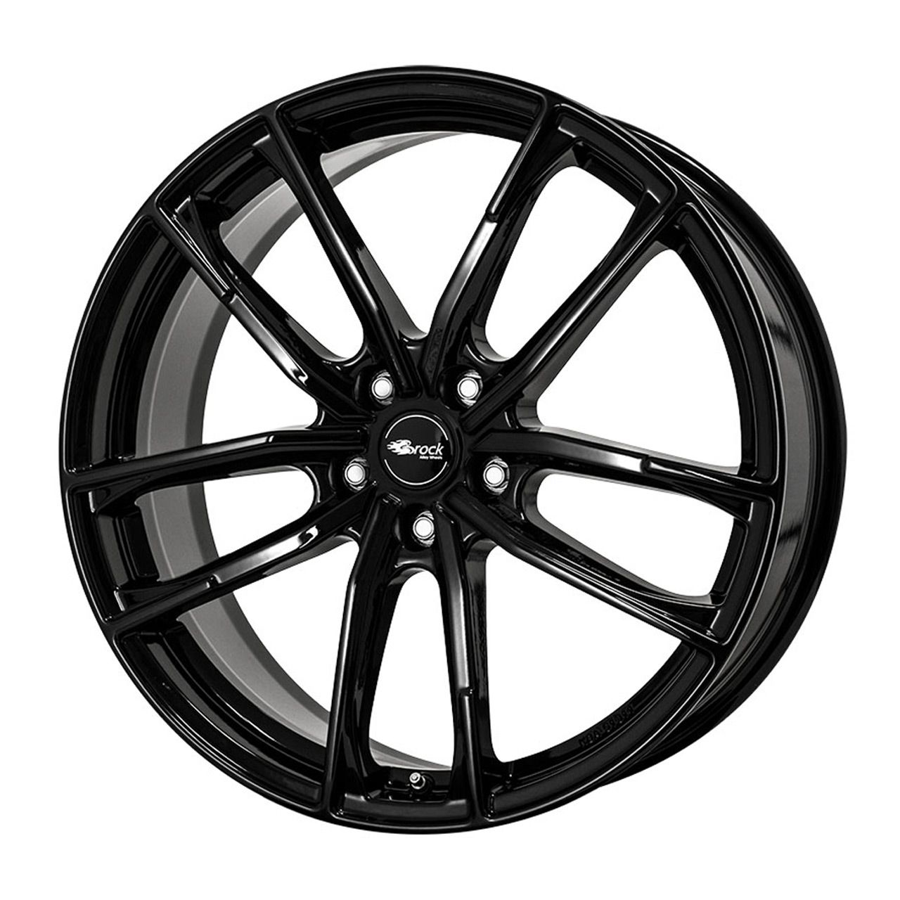 BROCK B38 schwarz glanz 8.0Jx18 5x112 ET40