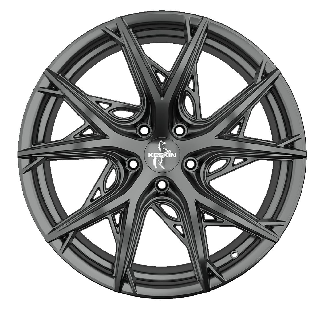 KESKIN WHEELS KT24C THUNDER palladium painted 8.5Jx19 5x120 ET35