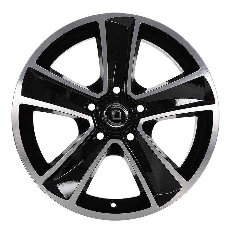 DIEWE MAMMUT 5 Nero machined 7.0Jx17 5x108 ET42