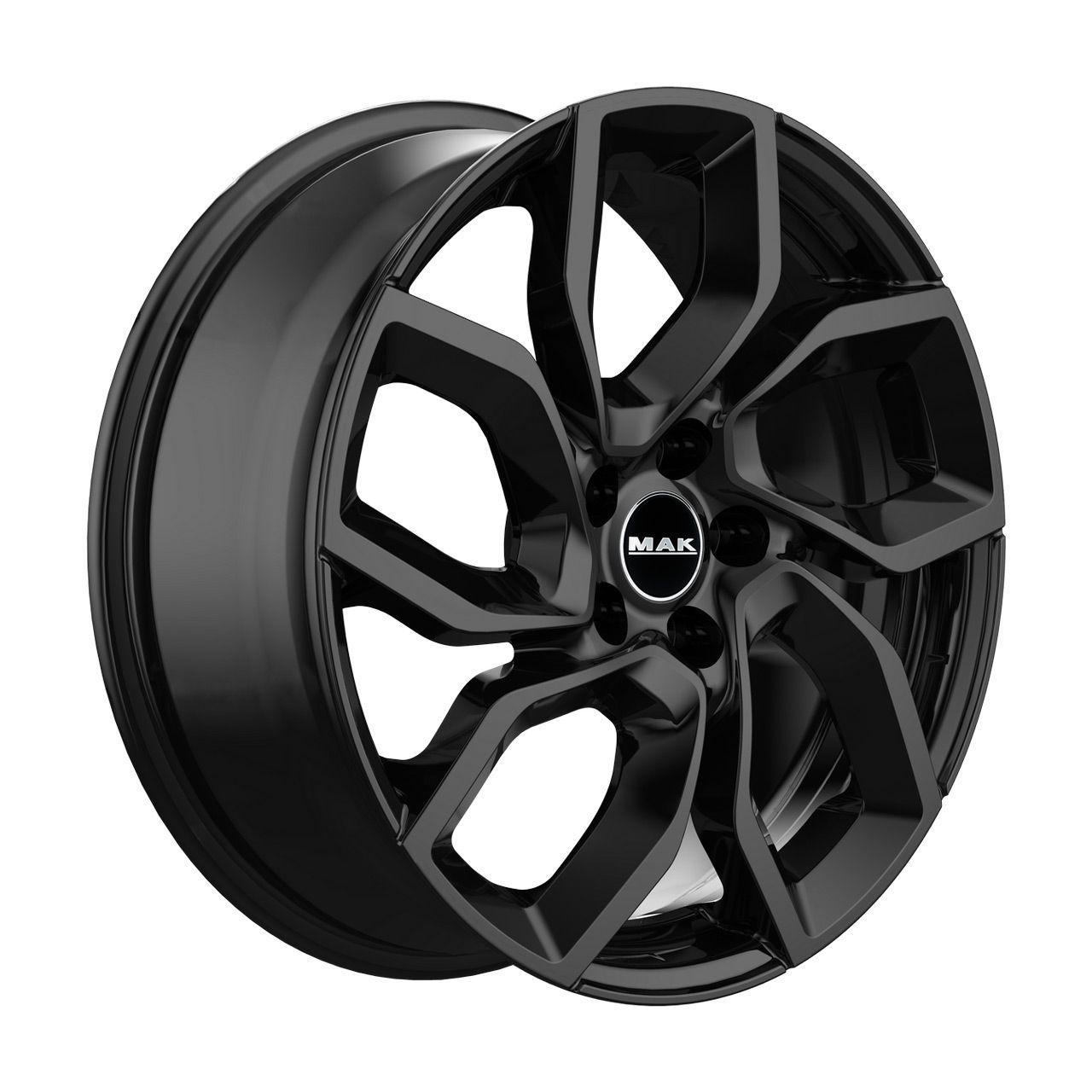 MAK APOLLO gloss black 6.0Jx15 4x100 ET30