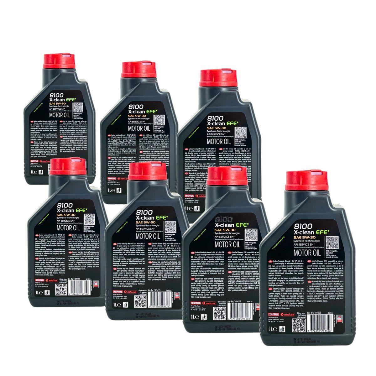 Motul 8100 X-clean EFE 5W-30 7x1 Liter