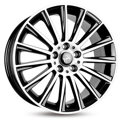 KESKIN WHEELS KT18 TURBO black front polished 8.5Jx20 5x112 ET42