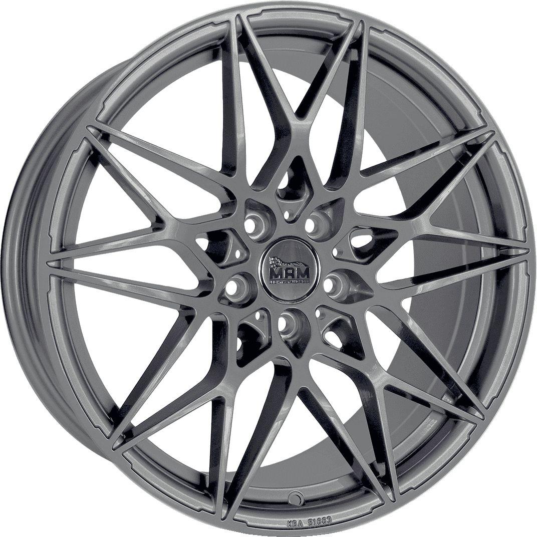 MAM WHEELS MAM B2N palladium painted 8.5Jx19 5x112 ET45