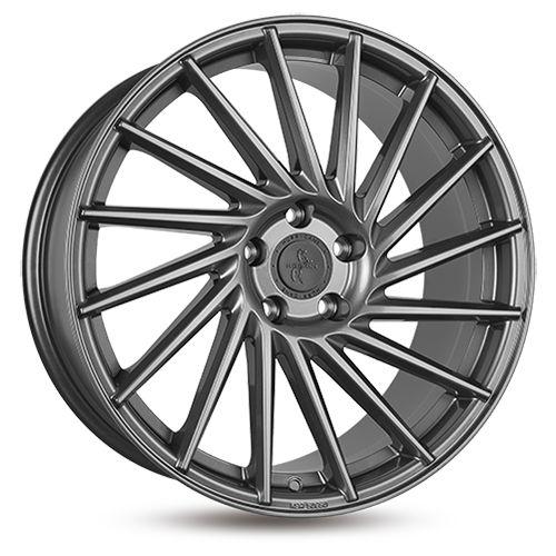 KESKIN WHEELS KT17 HURRICANE palladium painted 8.0Jx18 5x112 ET30