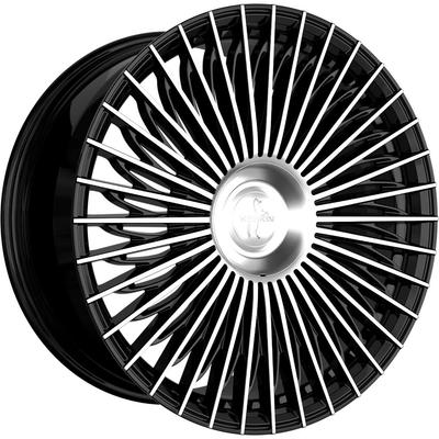 KESKIN WHEELS KT X1 EXCLUSIVE black front polished 9.5Jx21 5x112 ET50