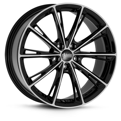 OXXO WHEELS PREDATOR BLACK black polished 8.5Jx20 5x114.3 ET35