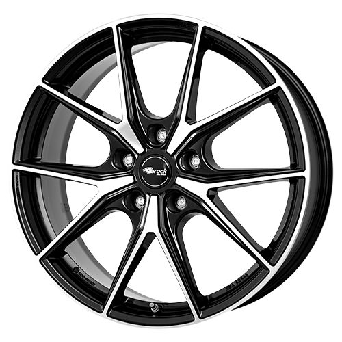 BROCK B40 schwarz glanz voll-poliert (sgvp) 9.5Jx19 5x120 ET40