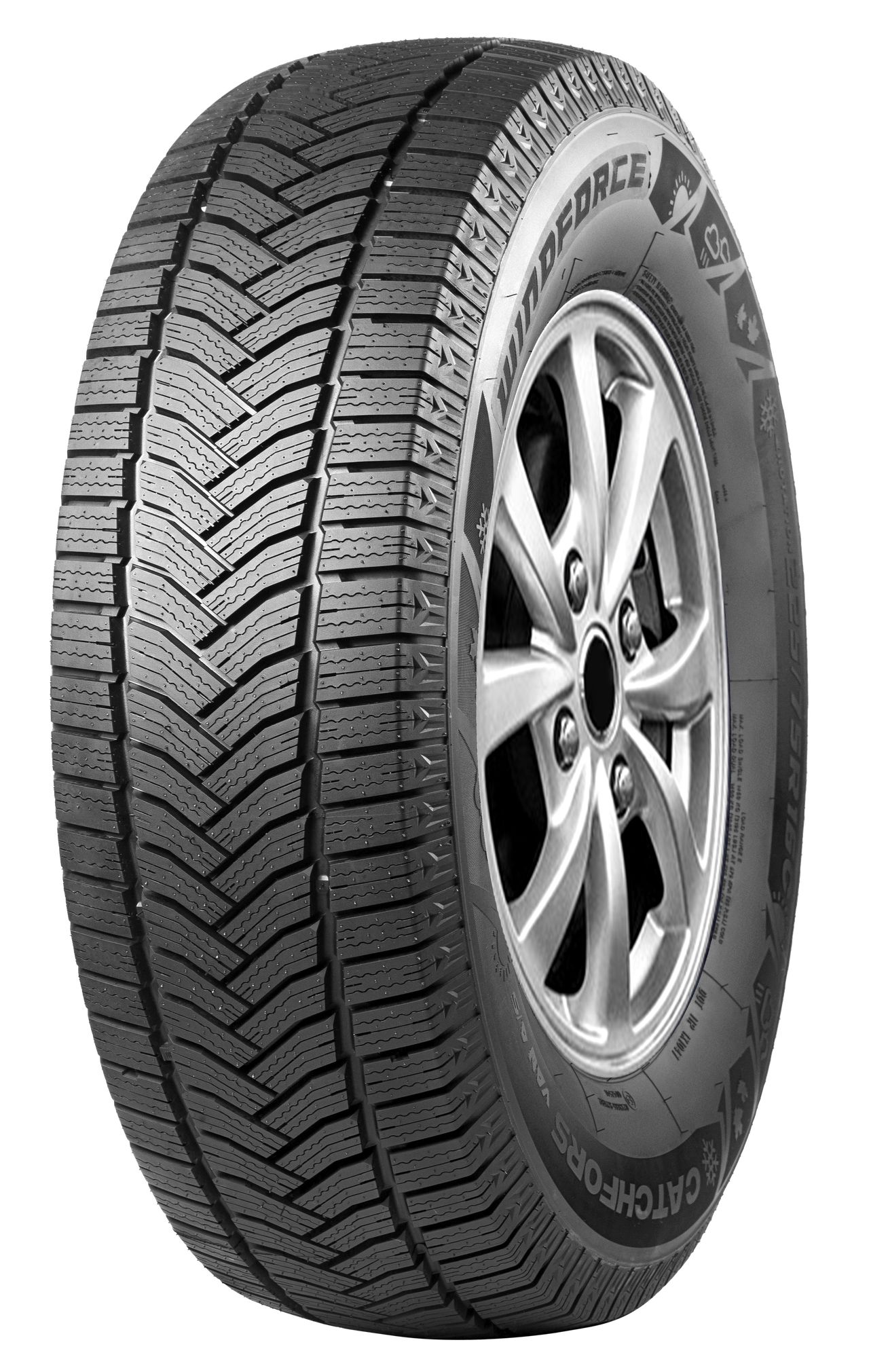 WINDFORCE CATCHFORS VAN A/S 225/75R16C 121/120R BLK