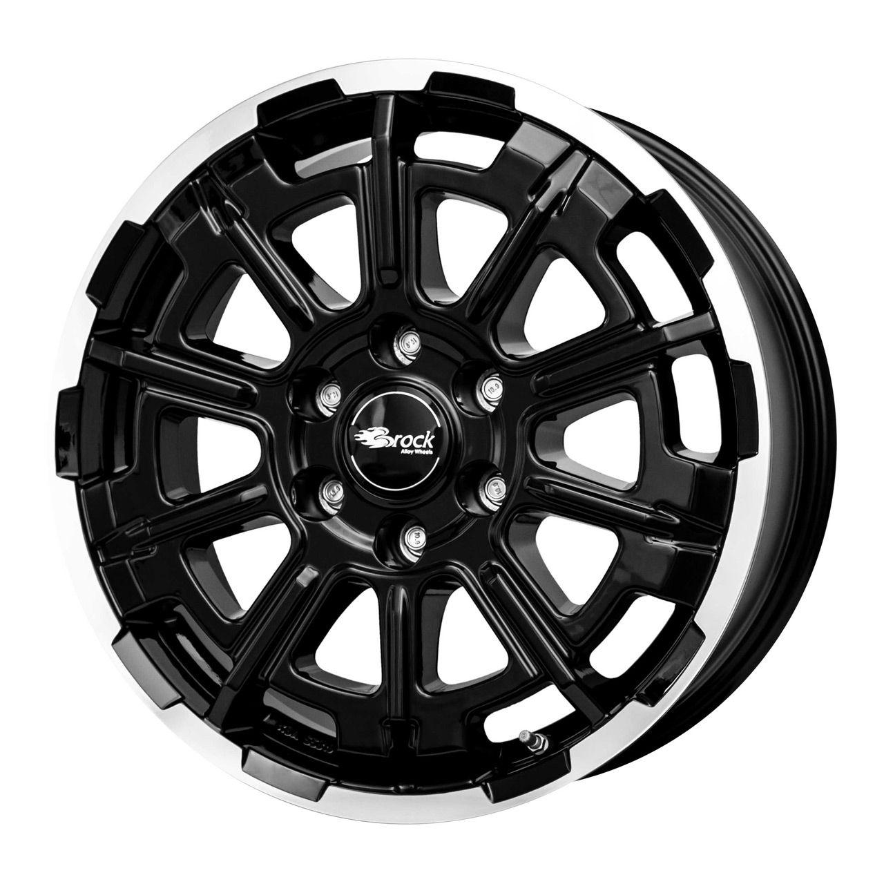BROCK B45-6L schwarz glanz voll-poliert (sgvp) 7.0Jx17 6x139.7 ET55