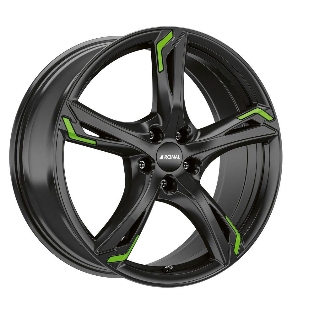 RONAL RONAL R62 GREEN jetblack 8.5Jx20 5x108 ET40