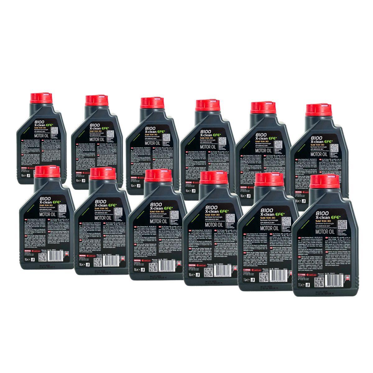 Motul 8100 X-clean EFE 5W-30 12x1 Liter