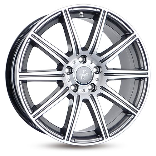 KESKIN WHEELS KT16 DYNAMIC palladium front polished 8.5Jx19 5x112 ET45