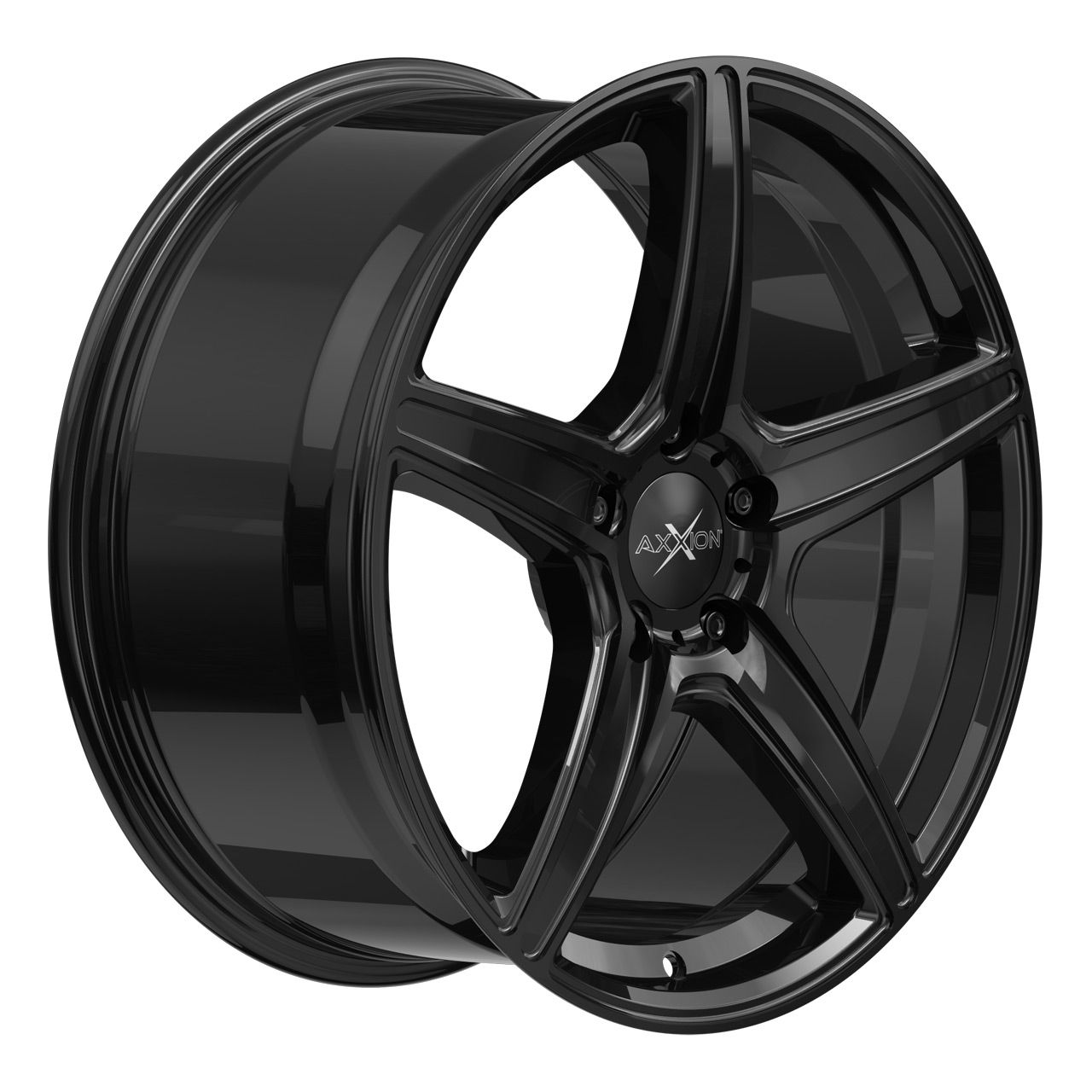 AXXION AX7 SUPER CONCAVE black glossy painted 8.0Jx18 5x112 ET48