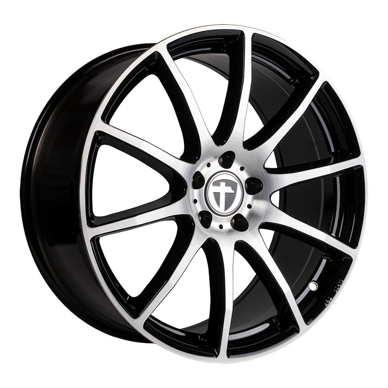 TOMASON TN1 FLOW black polished 9.0Jx19 5x114.3 ET40