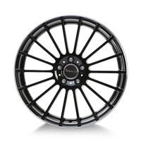 AVUS RACING AC-M03 black polished lip 6.5Jx16 4x108 ET25