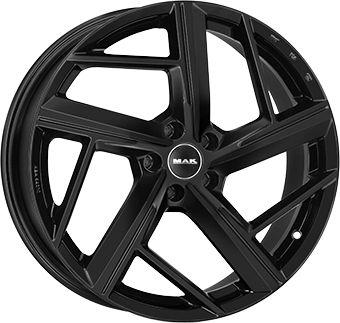 MAK QVATTRO gloss black 8.5Jx19 5x112 ET45