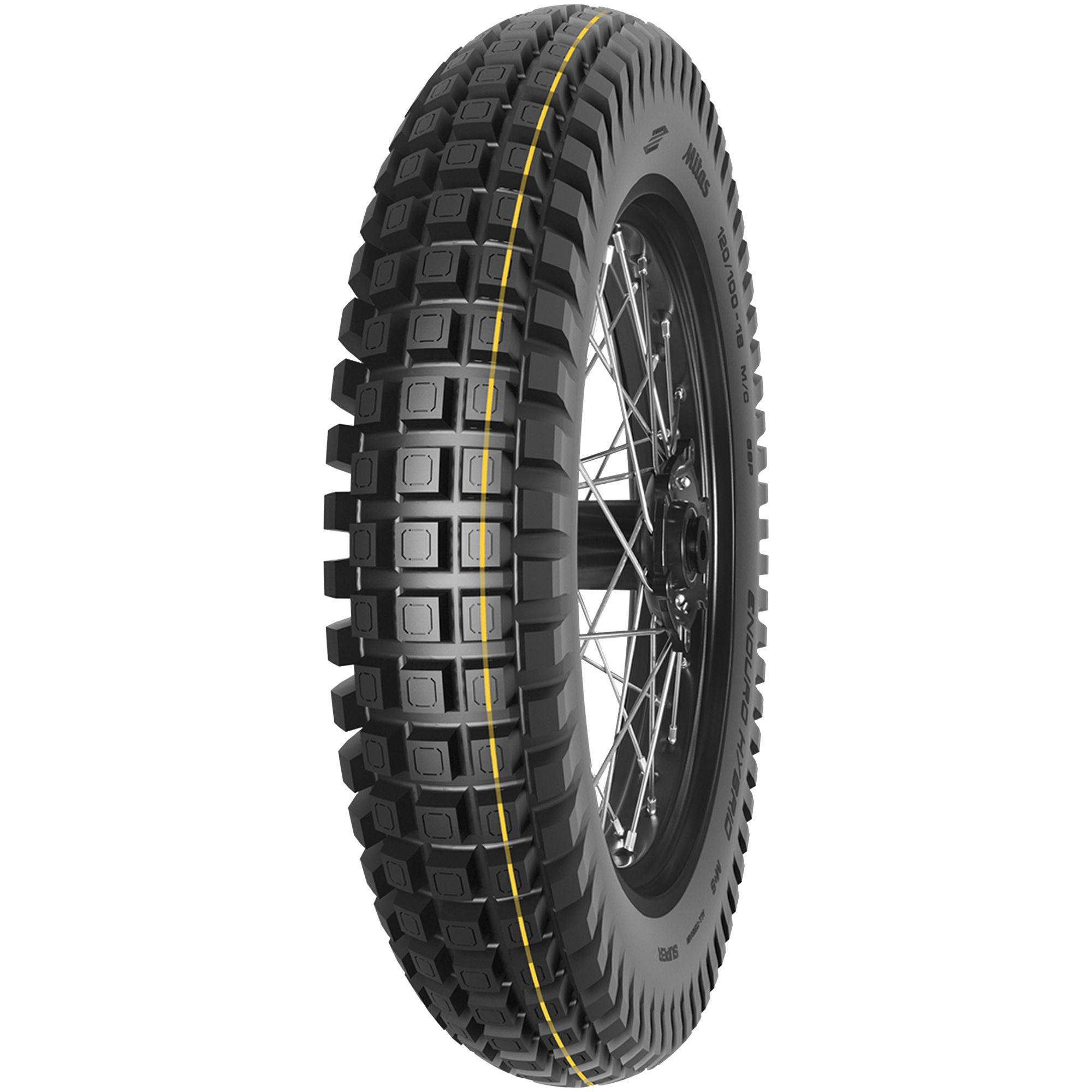 MITAS 120/100 - 18 M/C TL/TT 68P ENDURO HYBRID SUPER LIGHT (GREEN) M+S (IND)