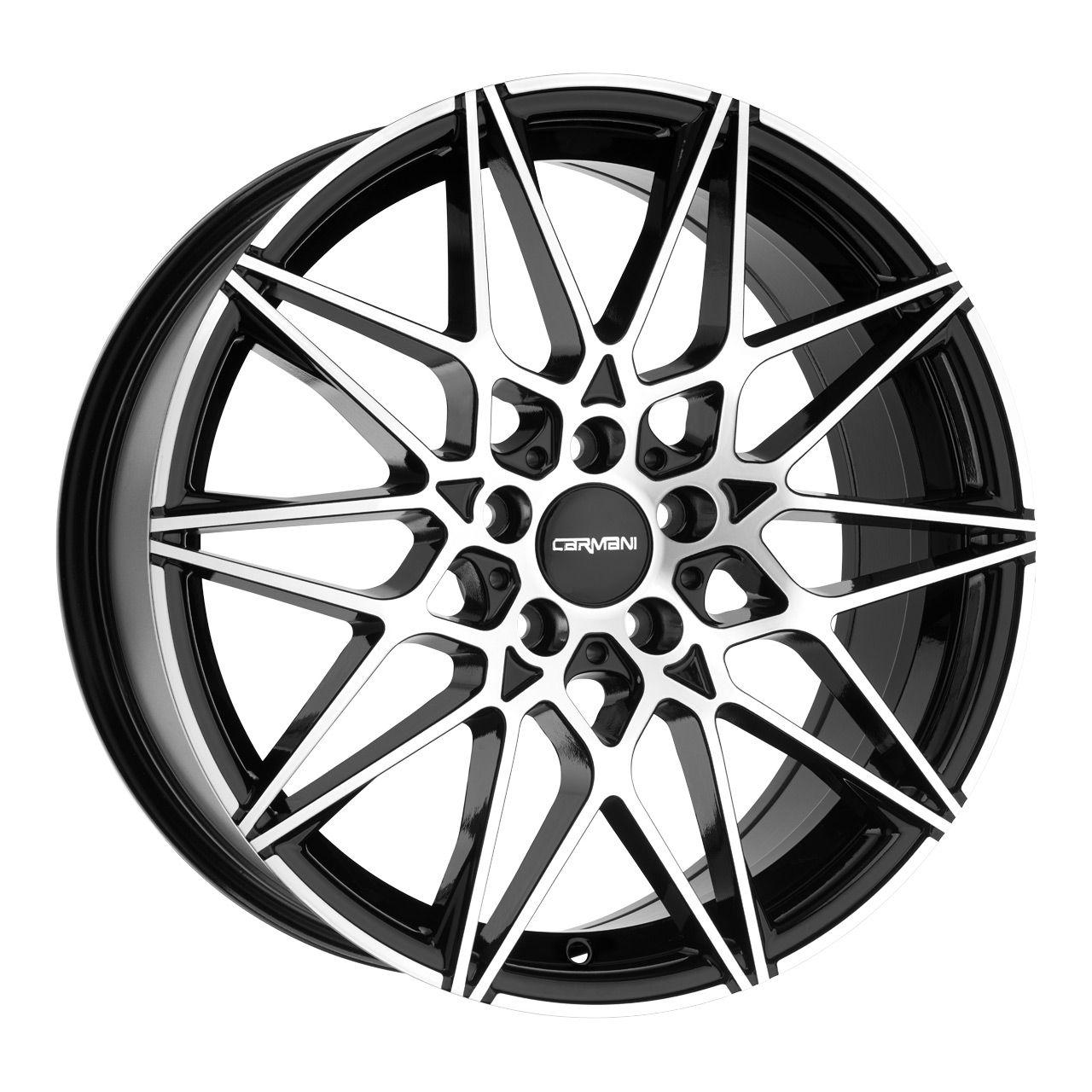 CARMANI 18 KNUT black polish 9.0Jx19 5x112 ET44