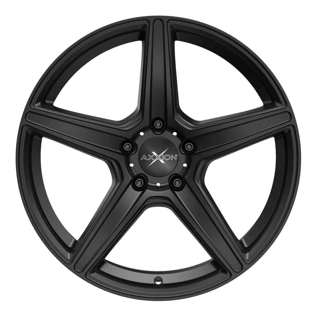 AXXION AX7 SUPER CONCAVE schwarz mattlackiert 10.5Jx20 5x112 ET15