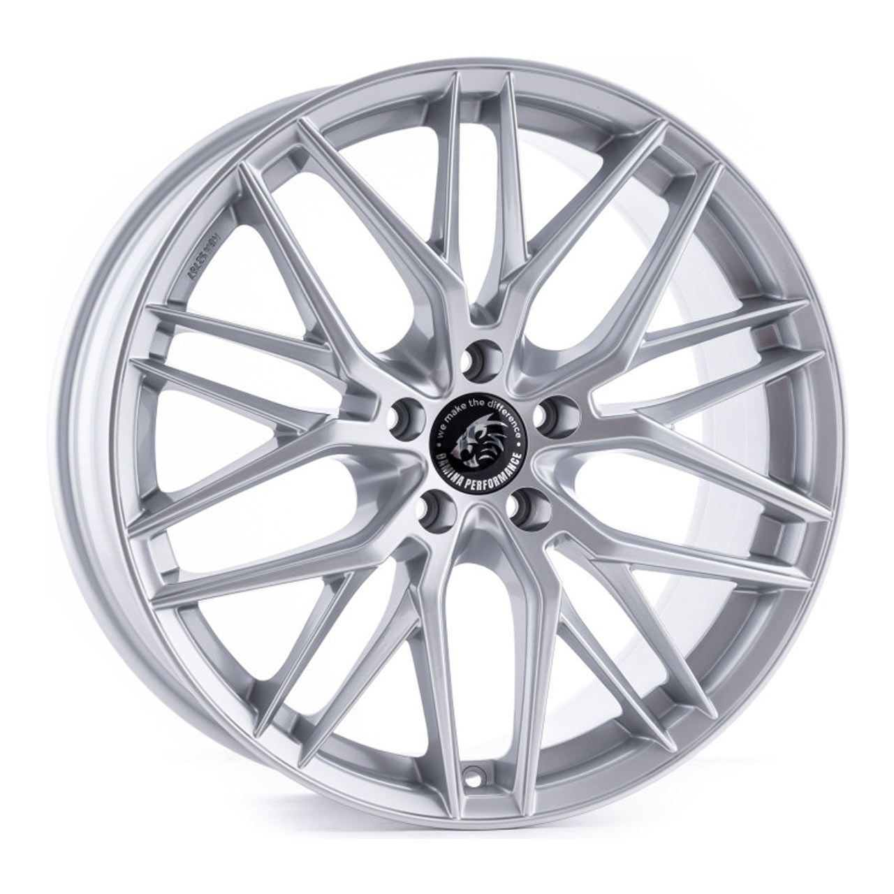 DAMINA PERFORMANCE DM08 silver painted 8.5Jx20 5x120 ET35